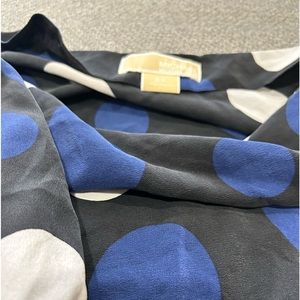 Michael Kors polka dot blouse